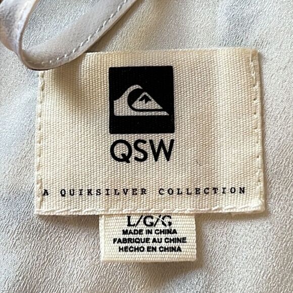 Quicksilver QSW Tradewinds Silk Nautical Dress Large - Picture 11 of 14